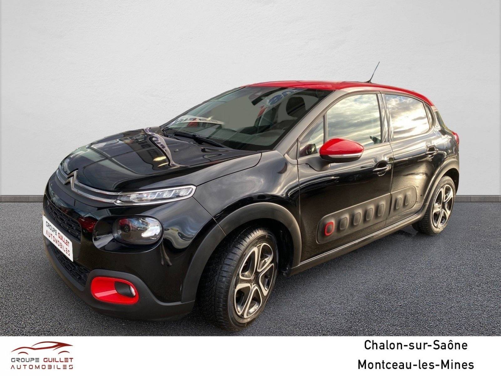 CITROEN C3 PureTech 82 - véhicule d'occasion - Groupe Guillet - Opel Magicauto Chalon - 71380 - Saint-Marcel - 1