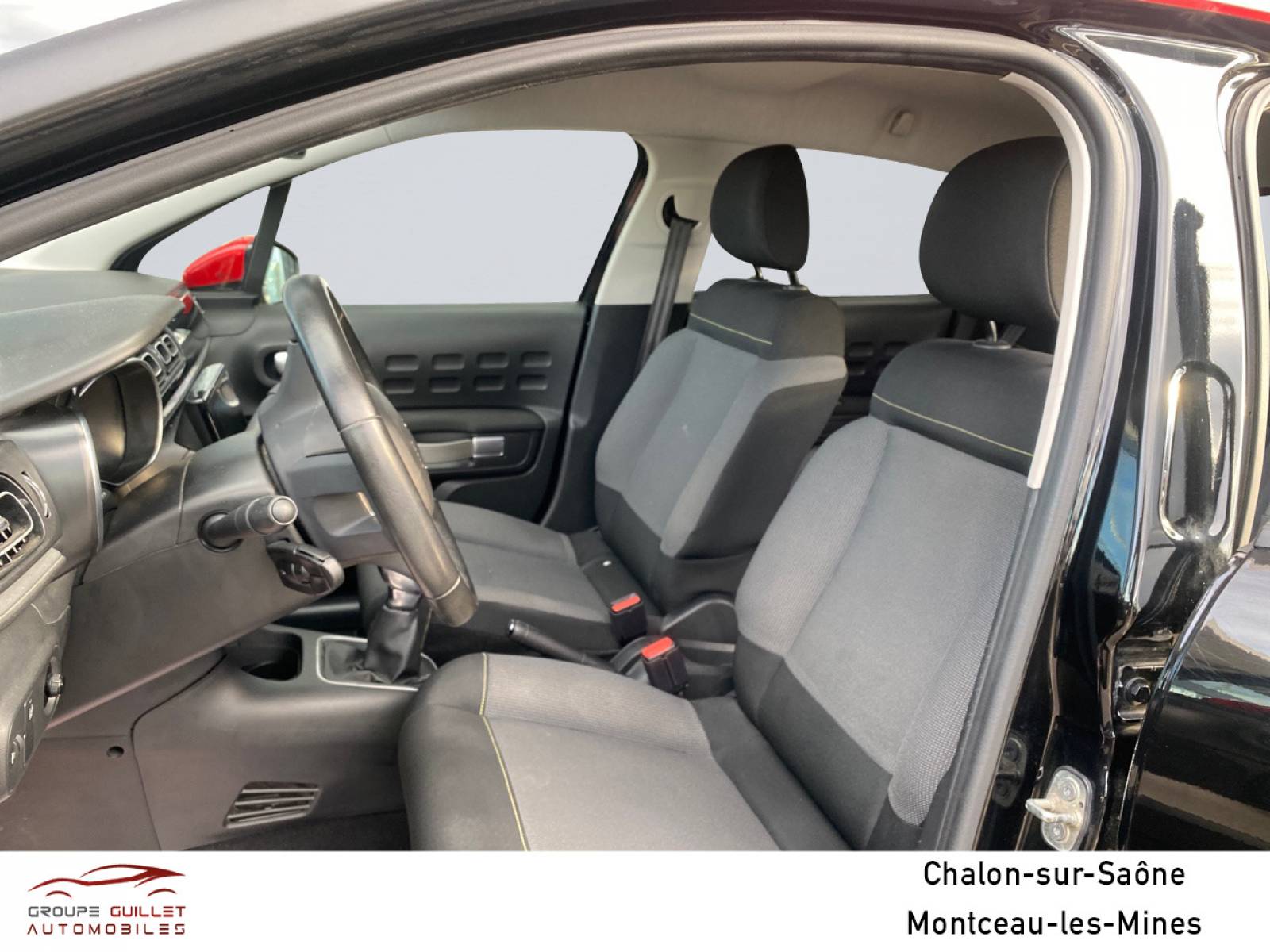 CITROEN C3 PureTech 82 - véhicule d'occasion - Groupe Guillet - Opel Magicauto Chalon - 71380 - Saint-Marcel - 9