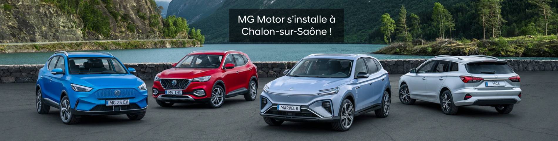 MG Motor s'installe à Chalon-sur-Saône