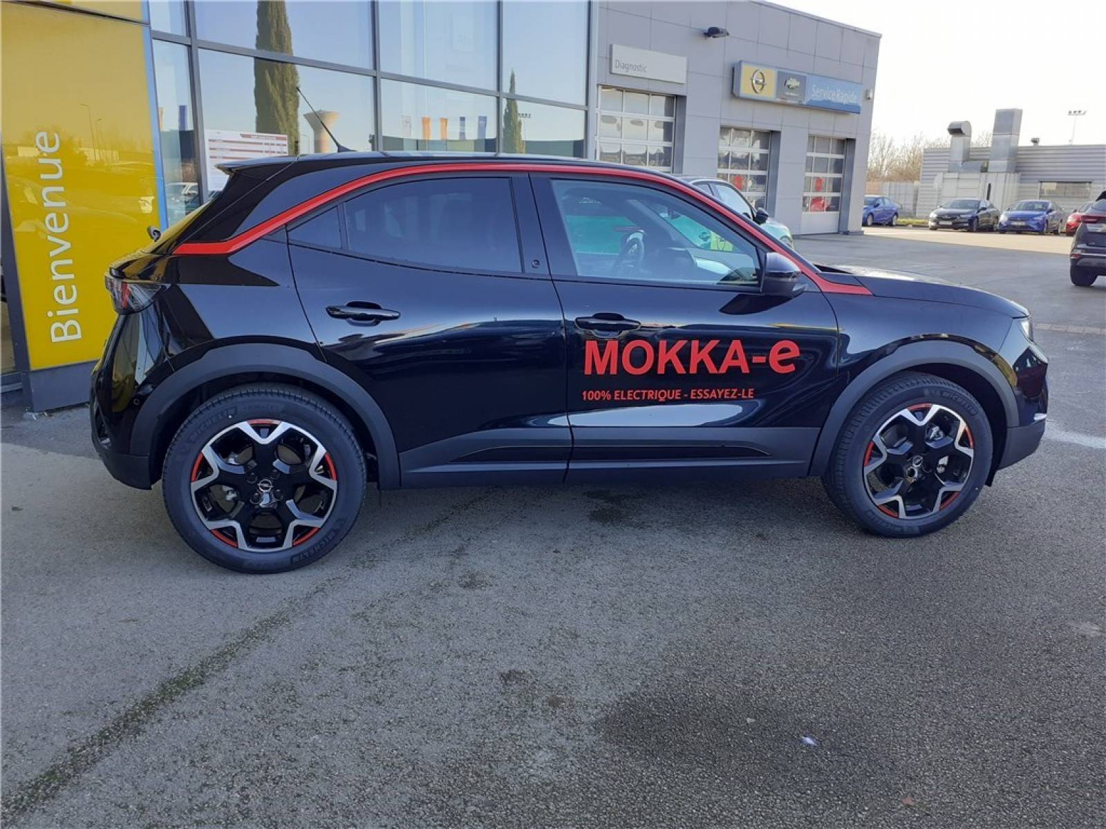 OPEL Mokka Electrique 136 ch & Batterie 50 kw/h - véhicule d'occasion - Groupe Guillet - Opel Magicauto - Montceau-les-Mines - 71300 - Montceau-les-Mines - 7